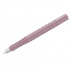 Ручка перьевая "Grip 2010", синяя, 0,75мм, дымчато-розовый корпус 